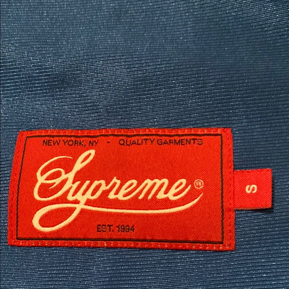 Supreme Red And Blue Logo Patch - image 2